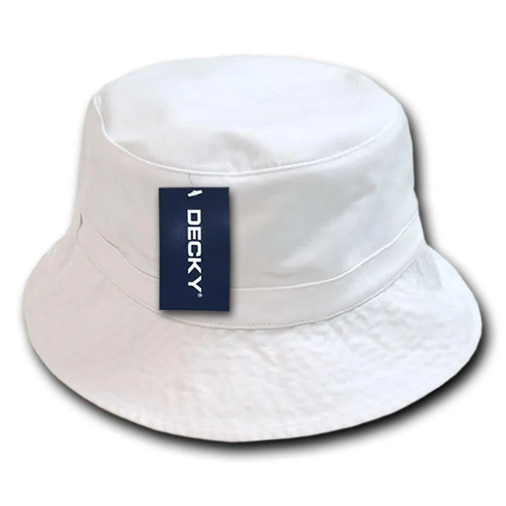 1 Dozen Decky Fisherman'S Bucket Washed Chino Twill Hat Hats Cotton Wholesale