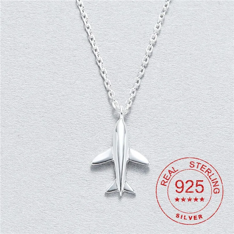 100% 925 Sterling Silver Ballerina Pendant Necklace For Women Necklaces Dancers Accessories Ballet Jewelry Girl Party Gifts