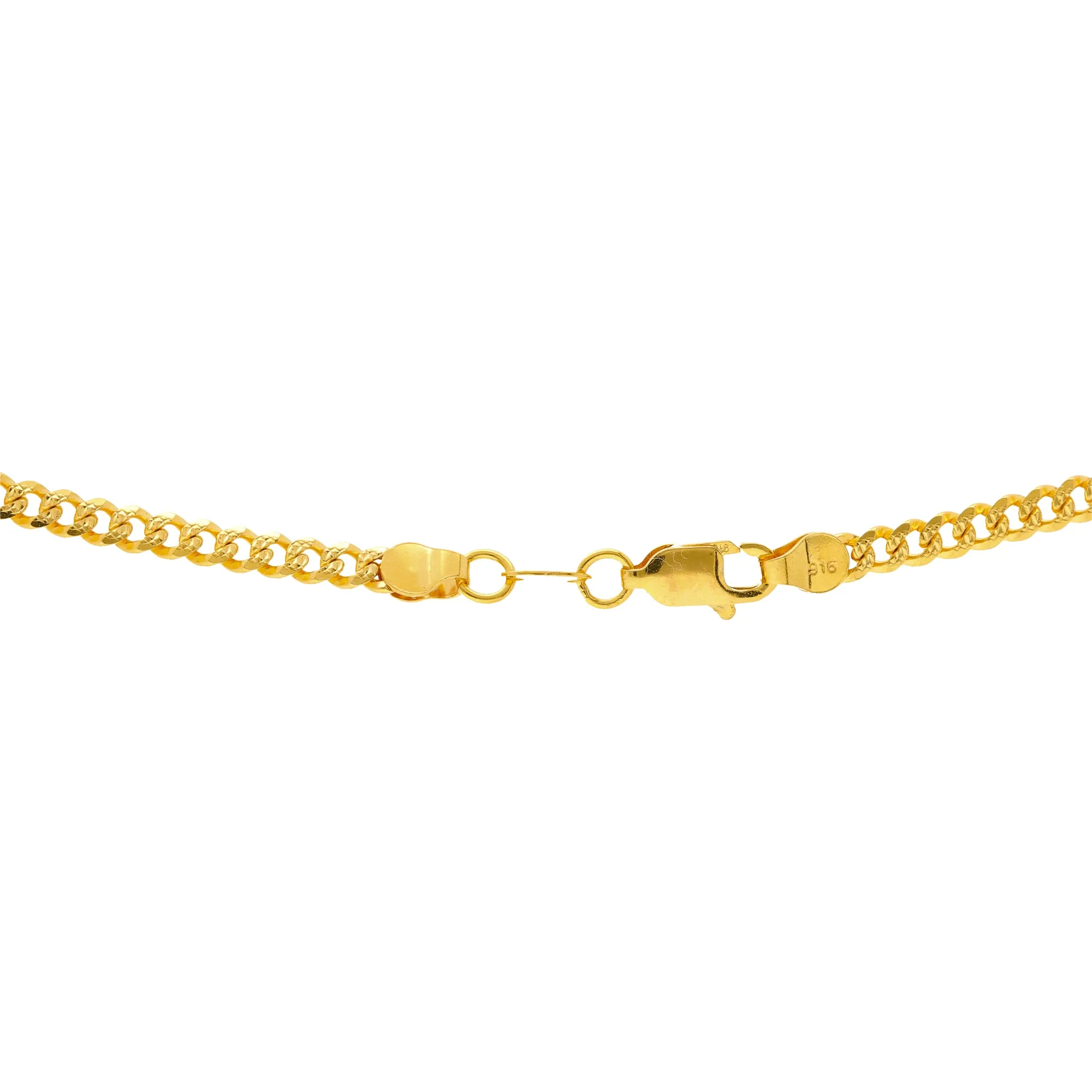 22K Yellow Gold 22in Link Chain(25.5 gms)
