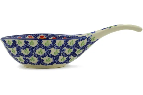 8" Condiment Dish - Red Chains