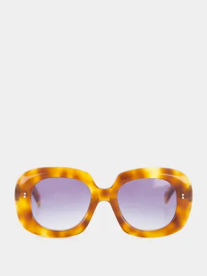 9383 Old Havana Round Sunglasses