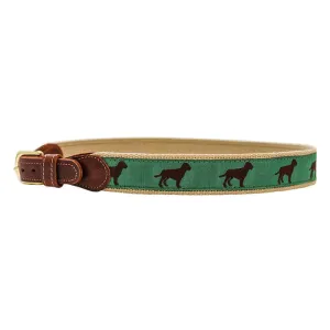 Bailey Boys Buddy Belt in Chocolate Lab