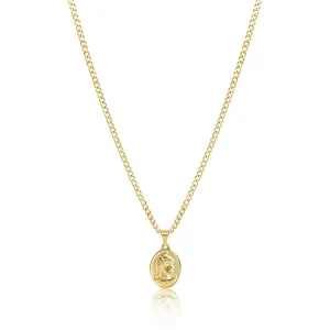 Centurion Pendant Necklace - Silver / Gold