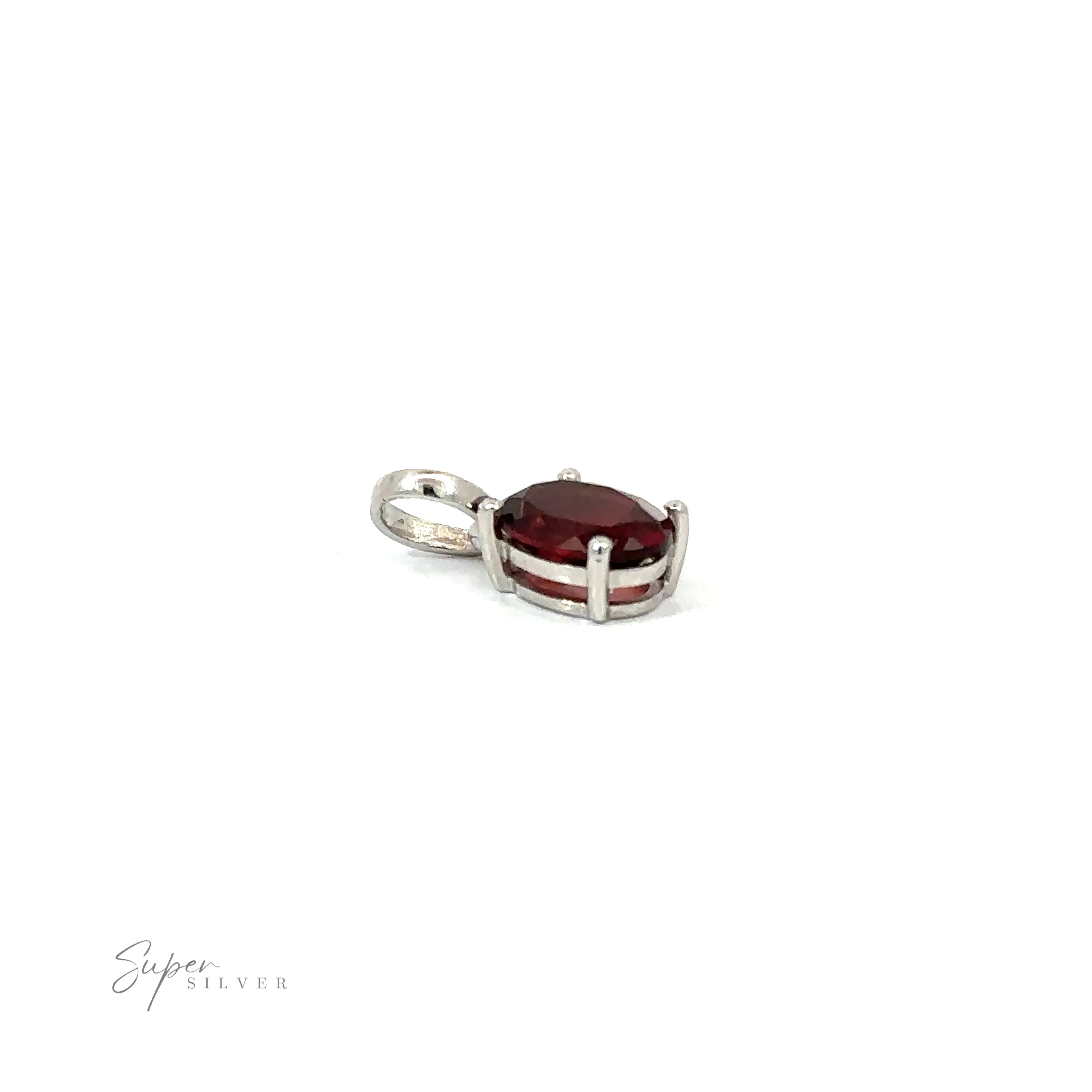 Dainty Faceted Gemstone Pendants