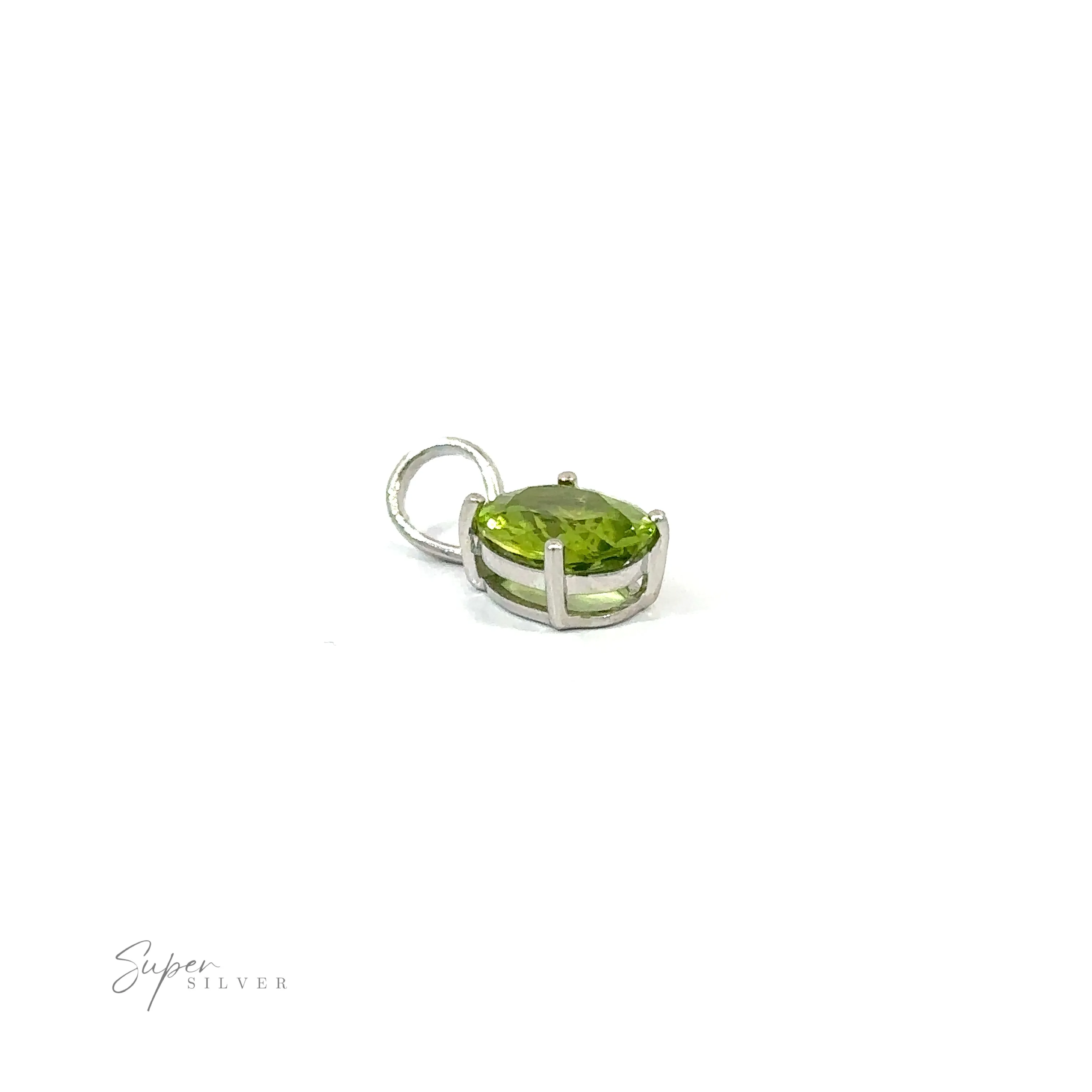 Dainty Faceted Gemstone Pendants