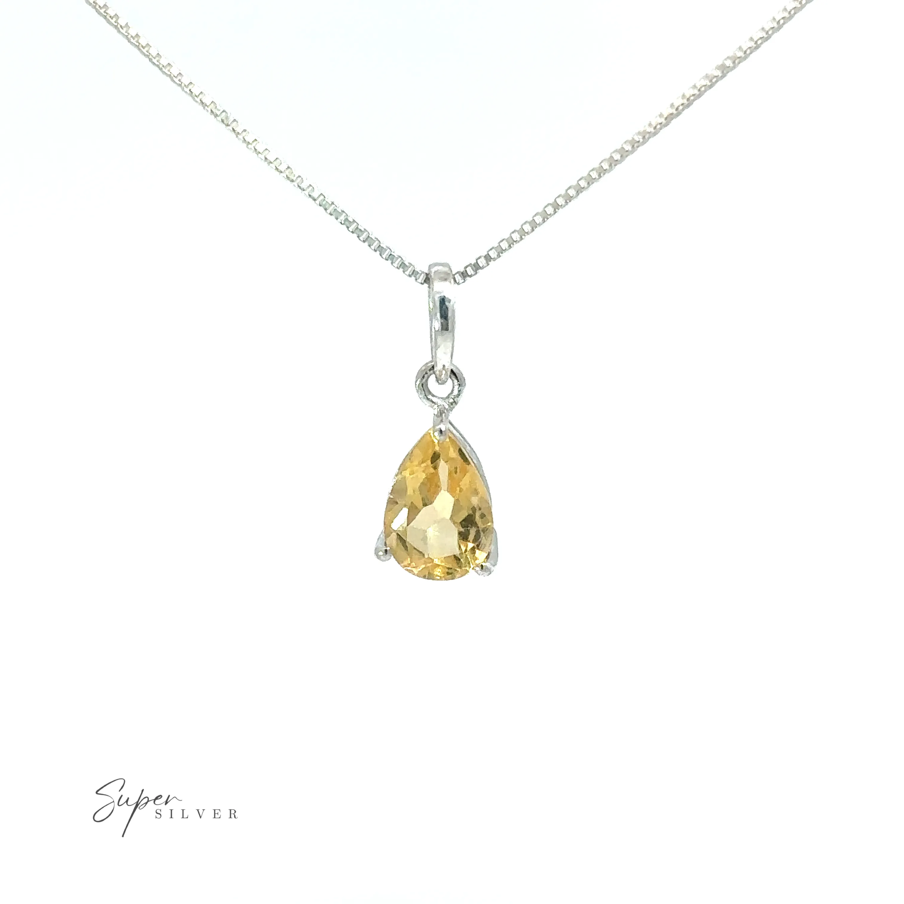 Dainty Faceted Gemstone Pendants