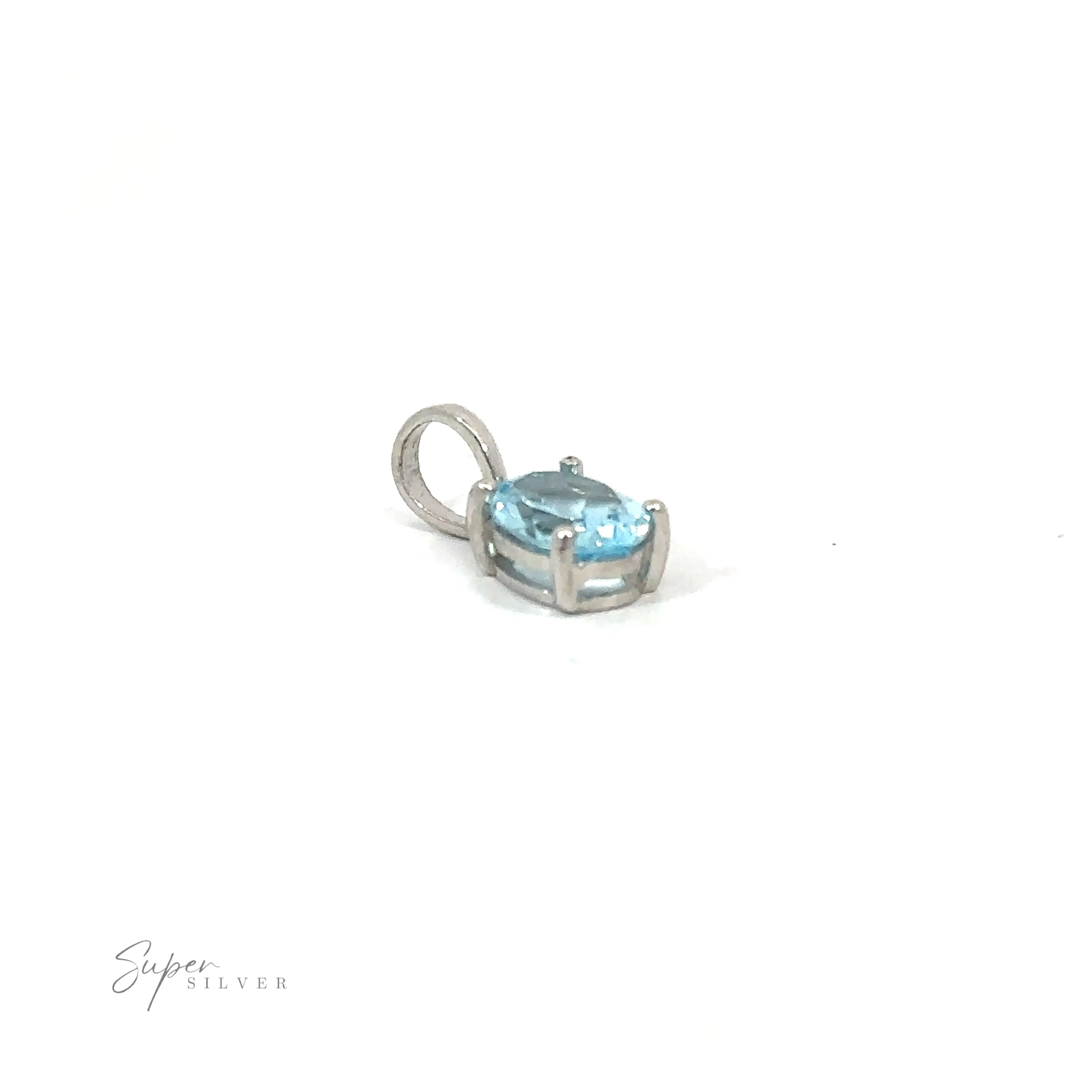 Dainty Faceted Gemstone Pendants