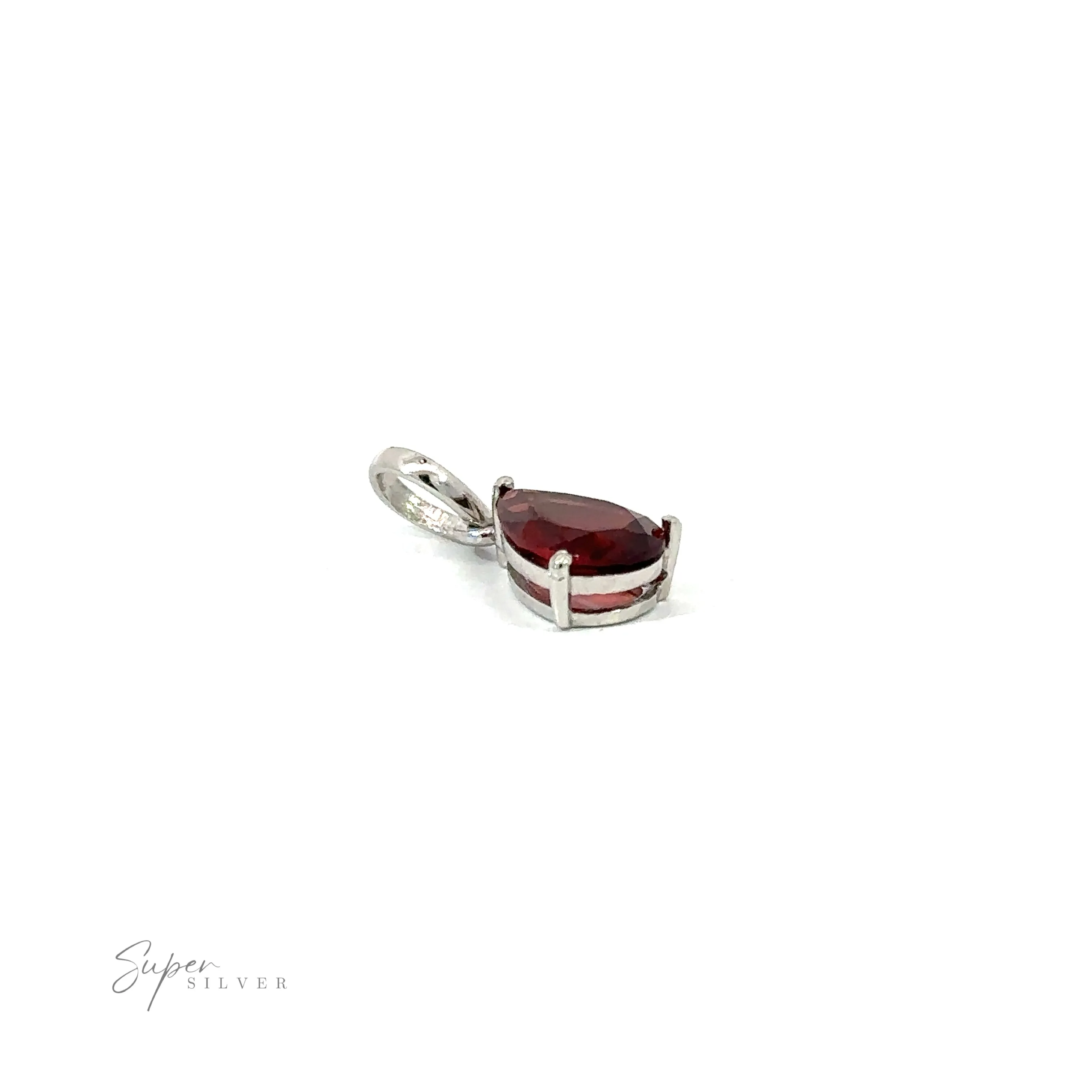 Dainty Faceted Gemstone Pendants
