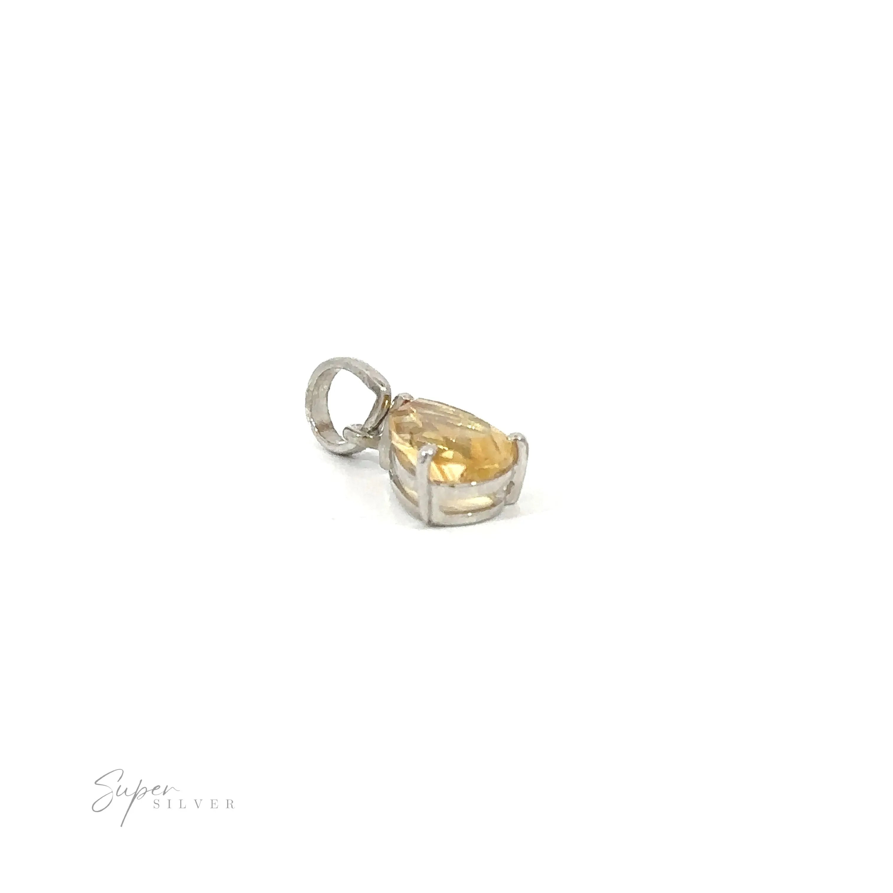 Dainty Faceted Gemstone Pendants