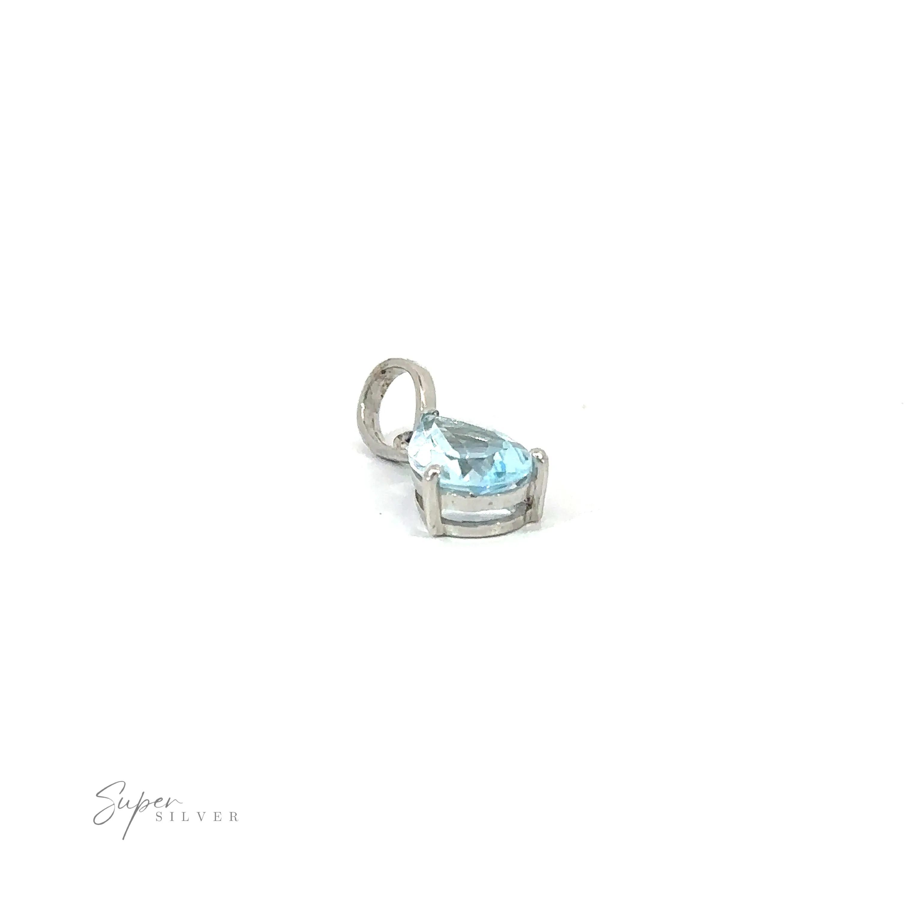 Dainty Faceted Gemstone Pendants
