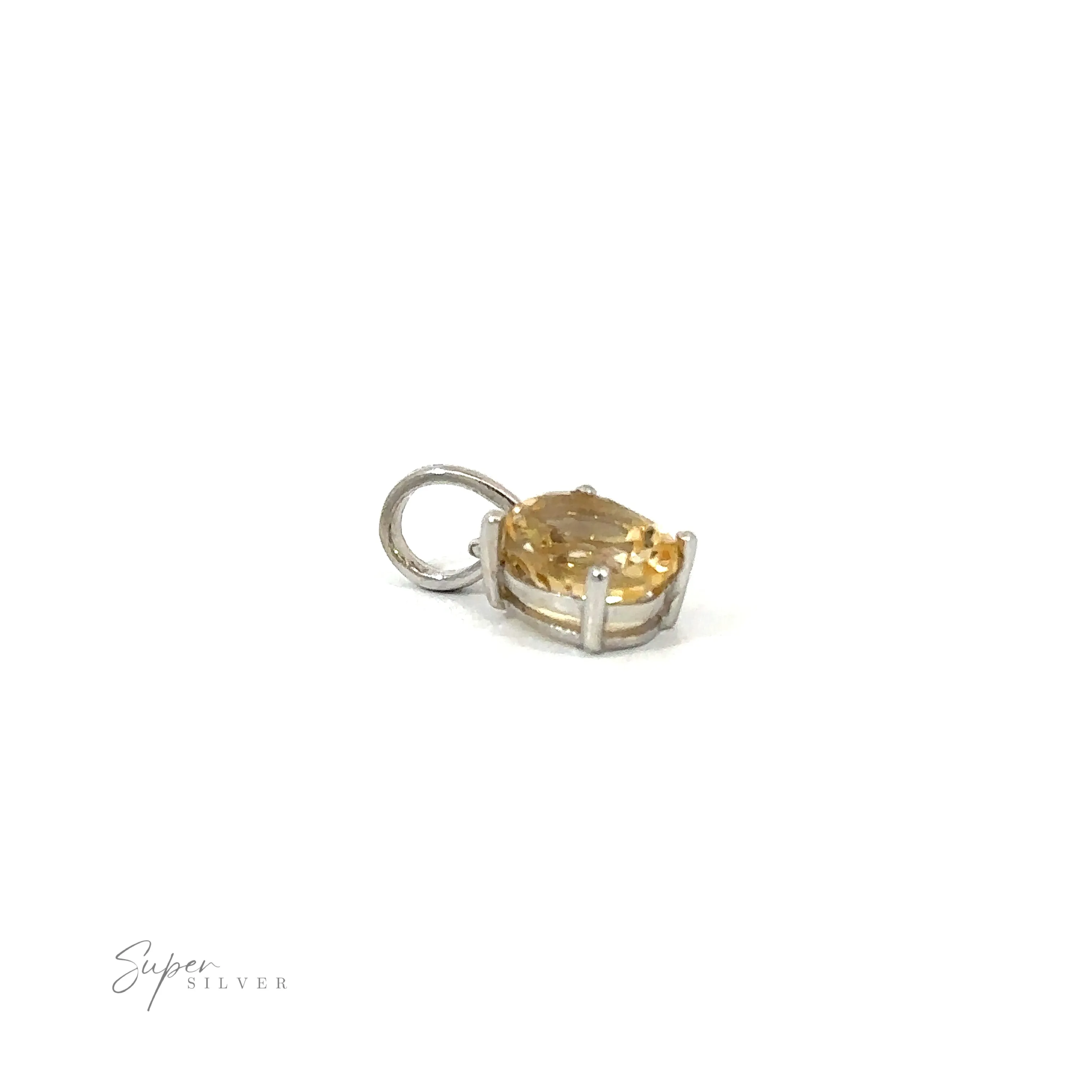 Dainty Faceted Gemstone Pendants
