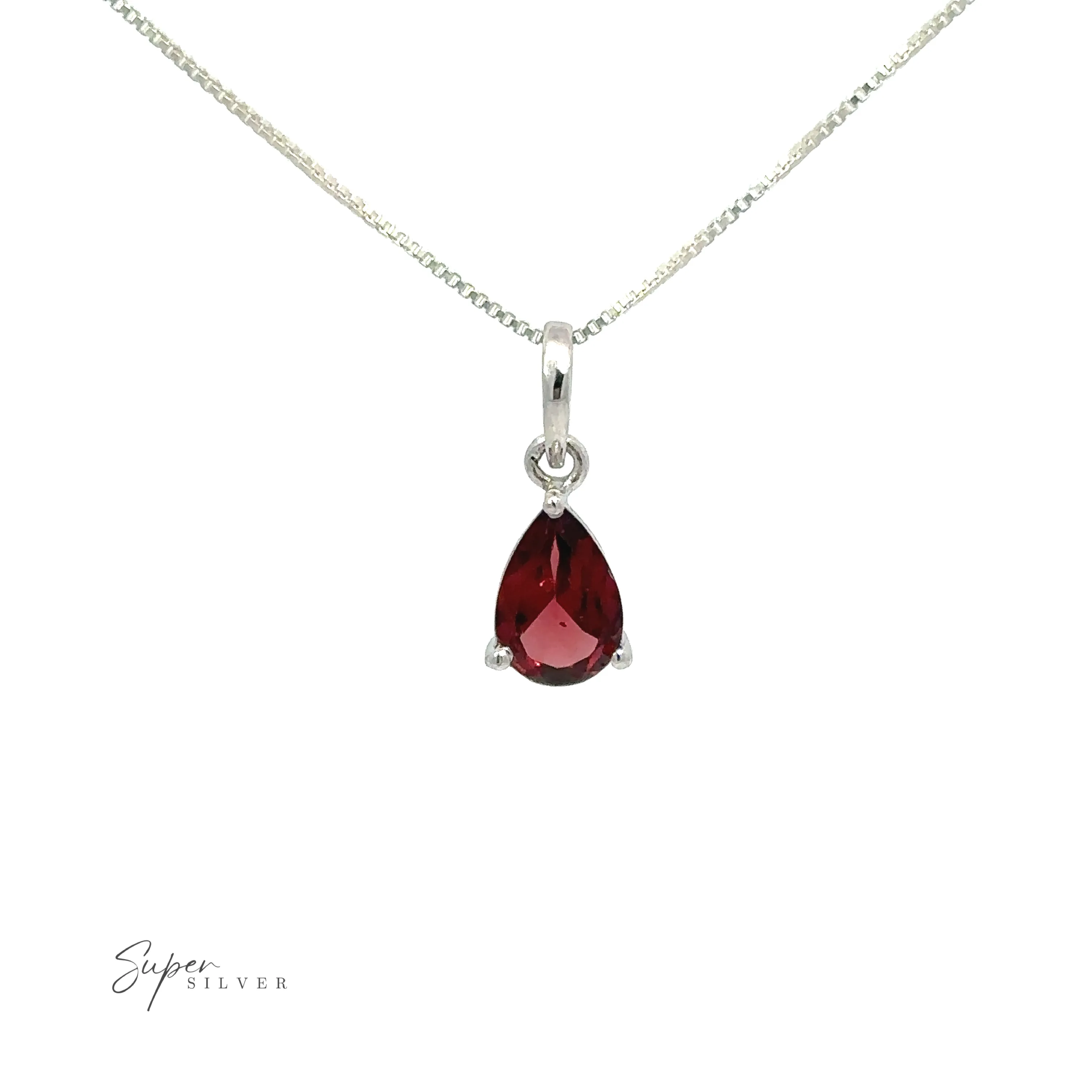 Dainty Faceted Gemstone Pendants