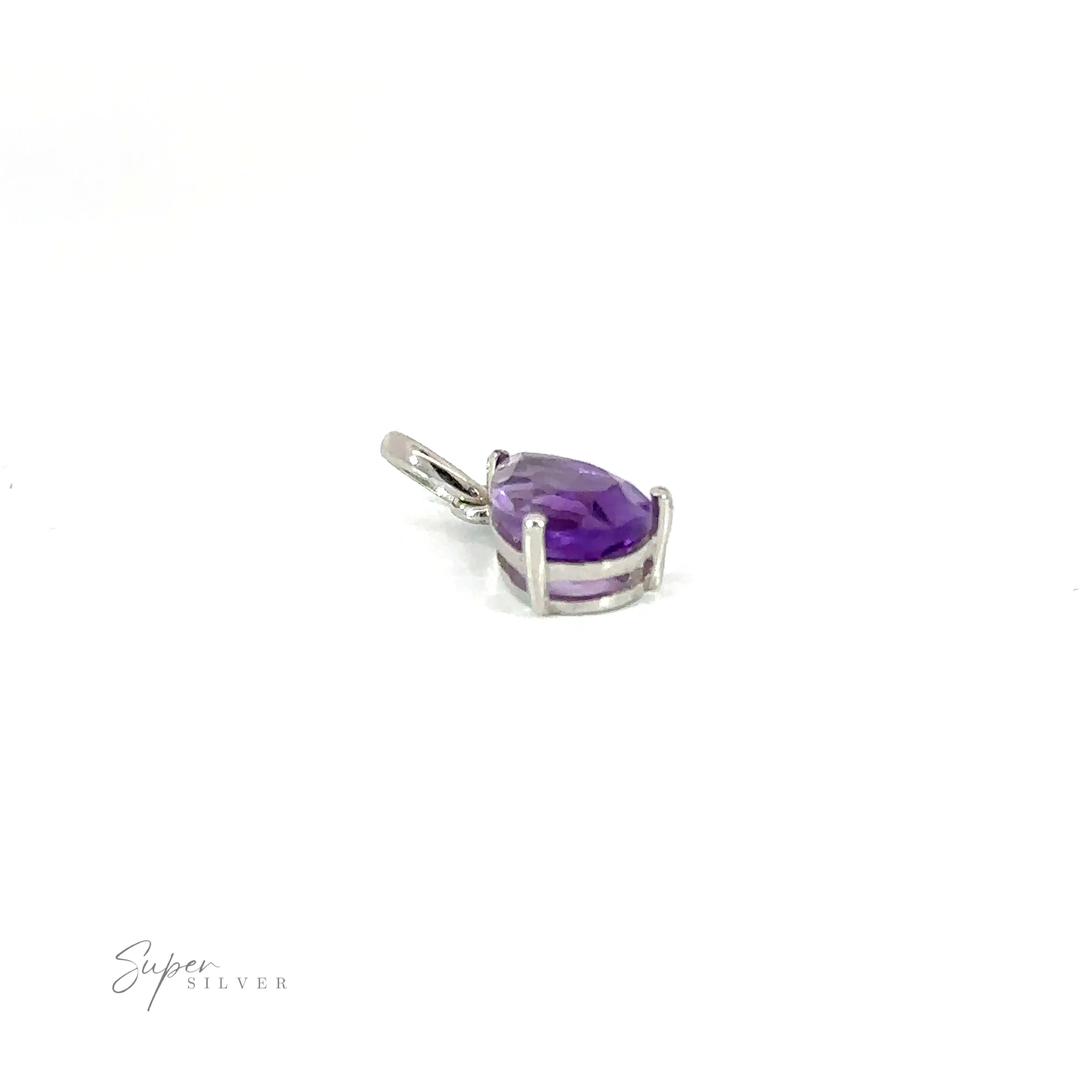 Dainty Faceted Gemstone Pendants