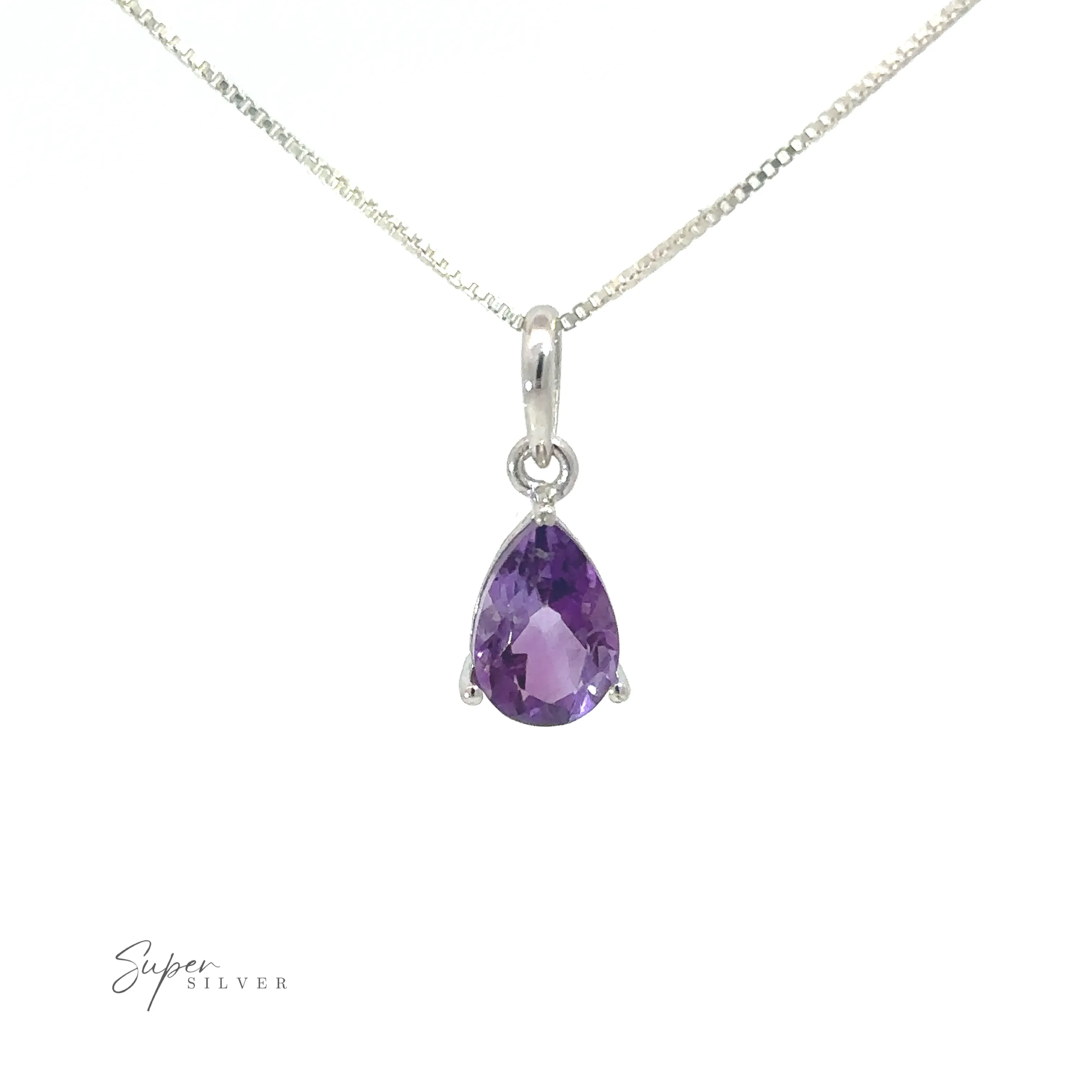Dainty Faceted Gemstone Pendants