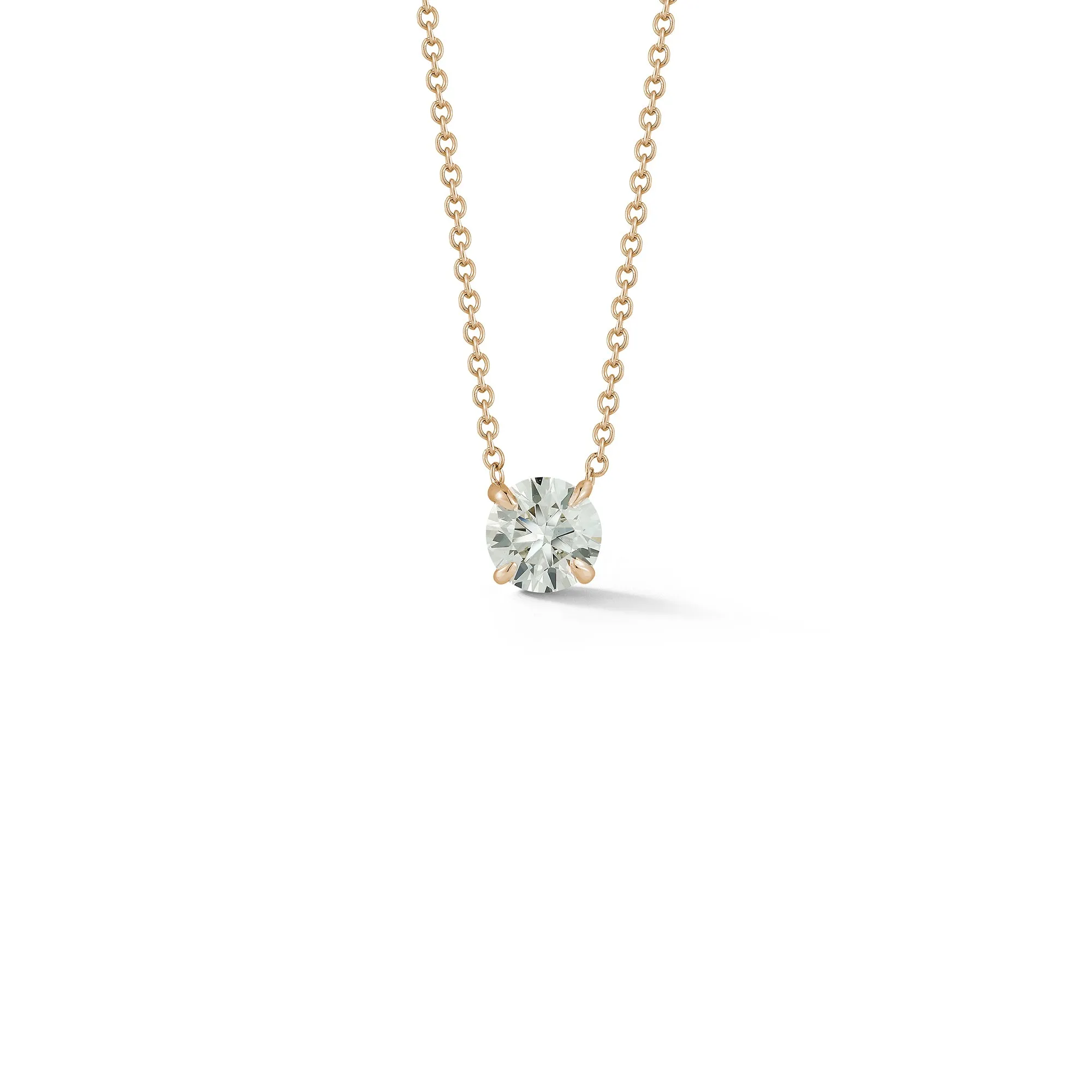 DRD 0.70 ct. Round Diamond Solitaire Necklace