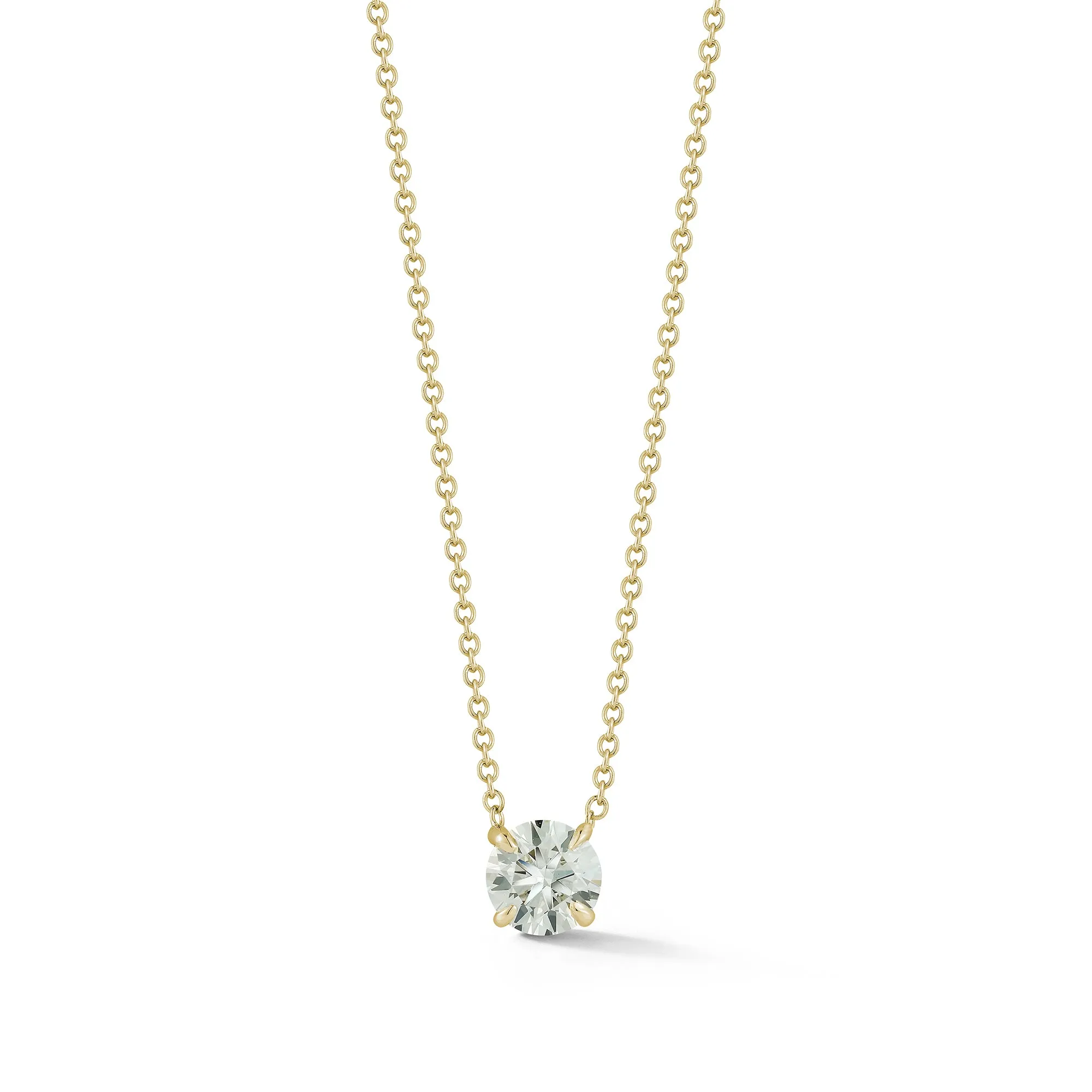 DRD 0.70 ct. Round Diamond Solitaire Necklace