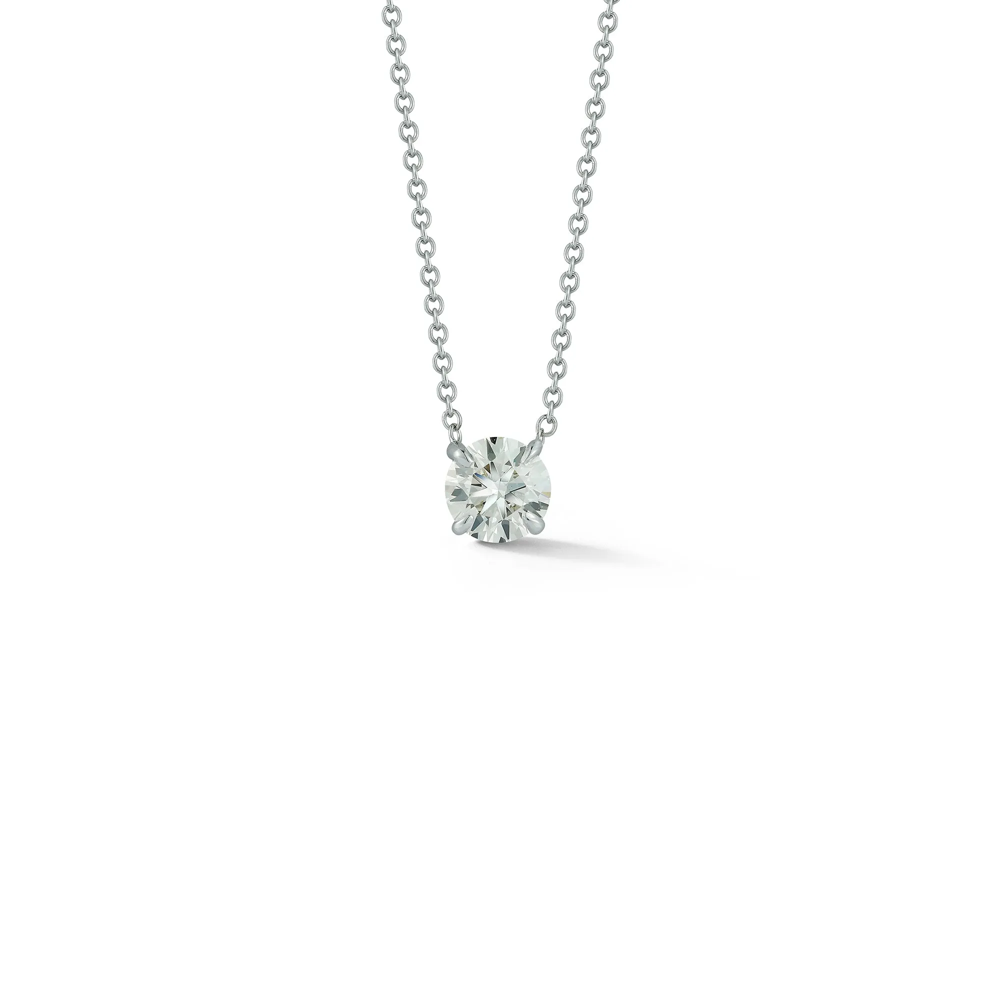 DRD 0.70 ct. Round Diamond Solitaire Necklace