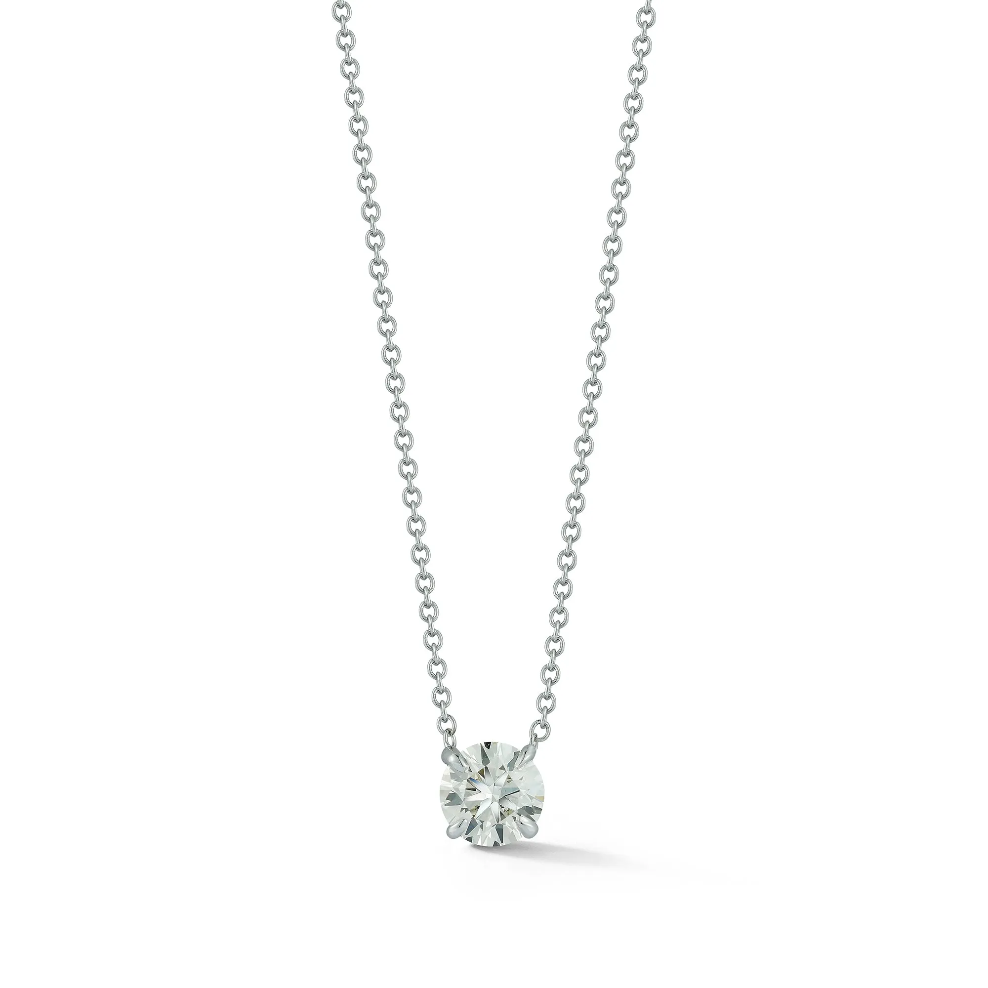 DRD 0.70 ct. Round Diamond Solitaire Necklace