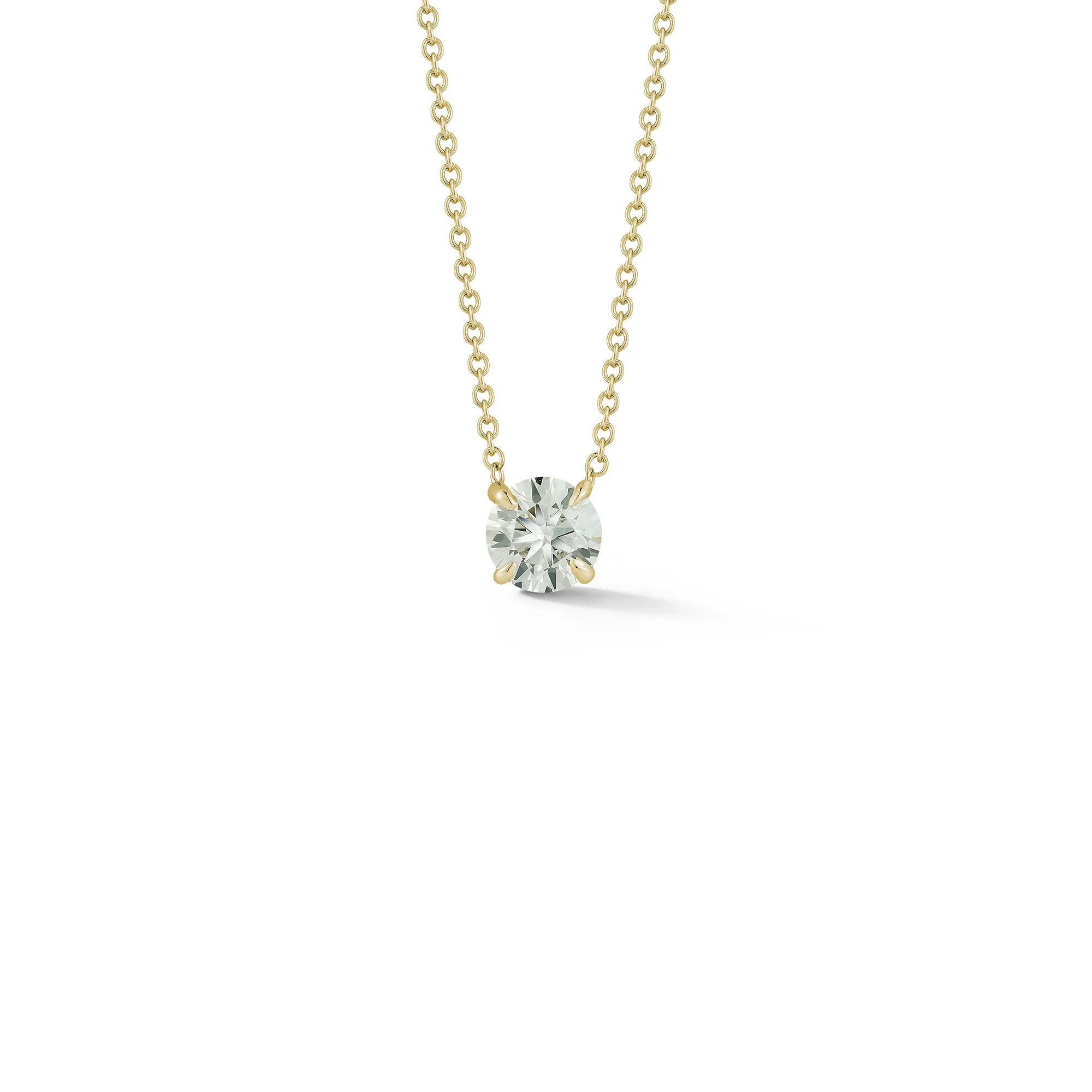 DRD 0.70 ct. Round Diamond Solitaire Necklace