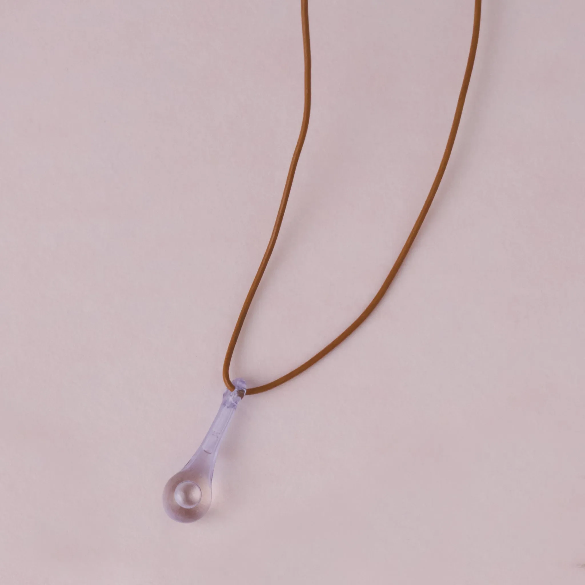 E Pendant - light purple
