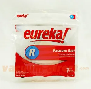 Eureka Type R Upright Vacuum Belt, 2 pack Genuine Eureka Parts