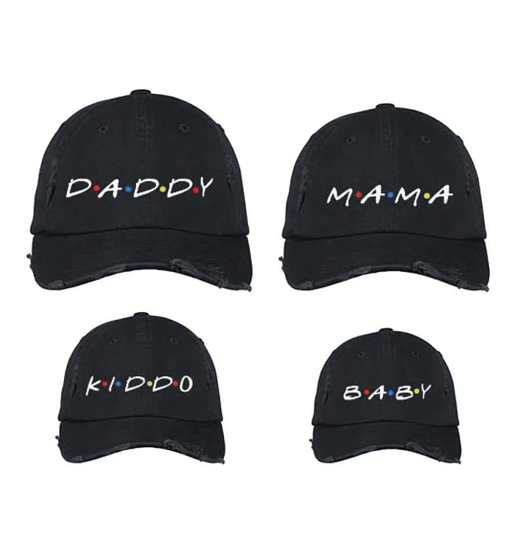 Family Hat Collection (Daddy, Mama, Kiddo, Baby)