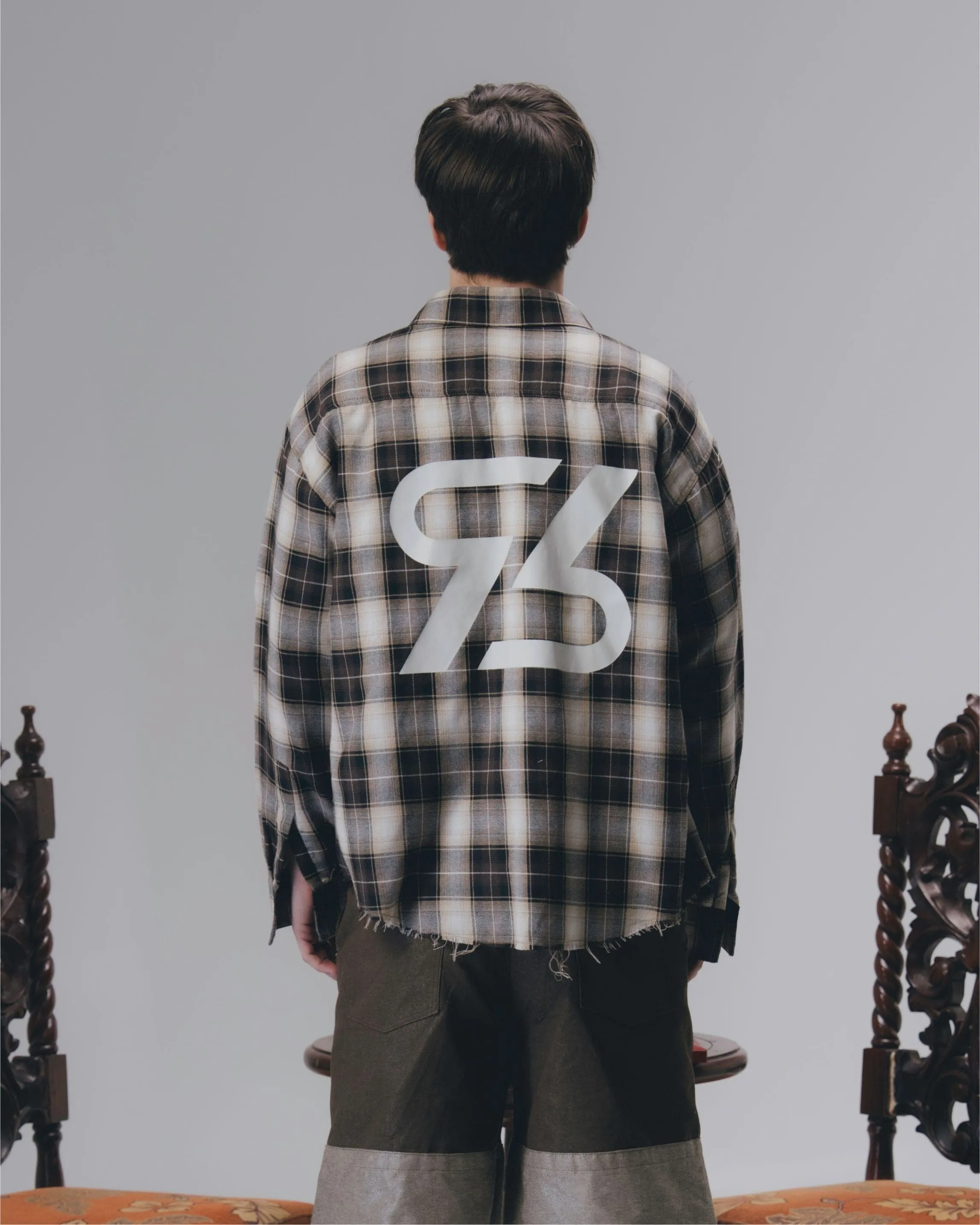 Flannel Long sleeves - Espresso