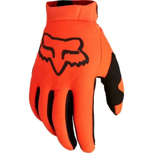 Fox Racing  Mens Legion Thermo Gloves Touch Screen Compatible Fluorescent Orange