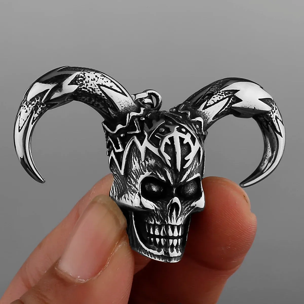 FZ Ghost Head Necklace
