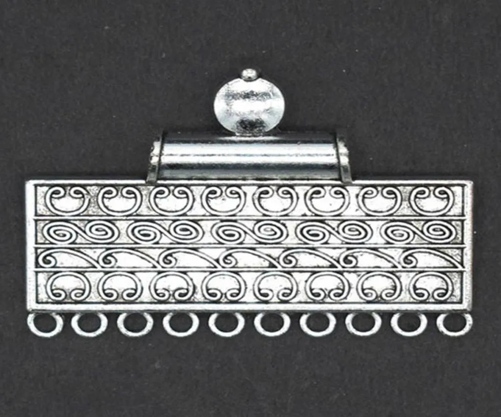 German Silver Metal Oxidized Antique Silver Pendant