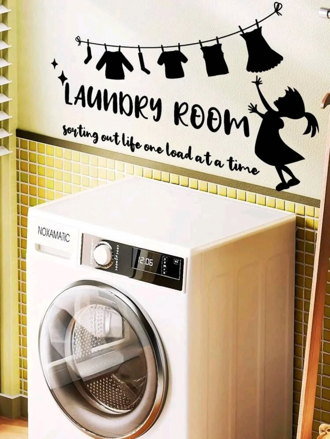 Home Decor - Wall Decal - laundry