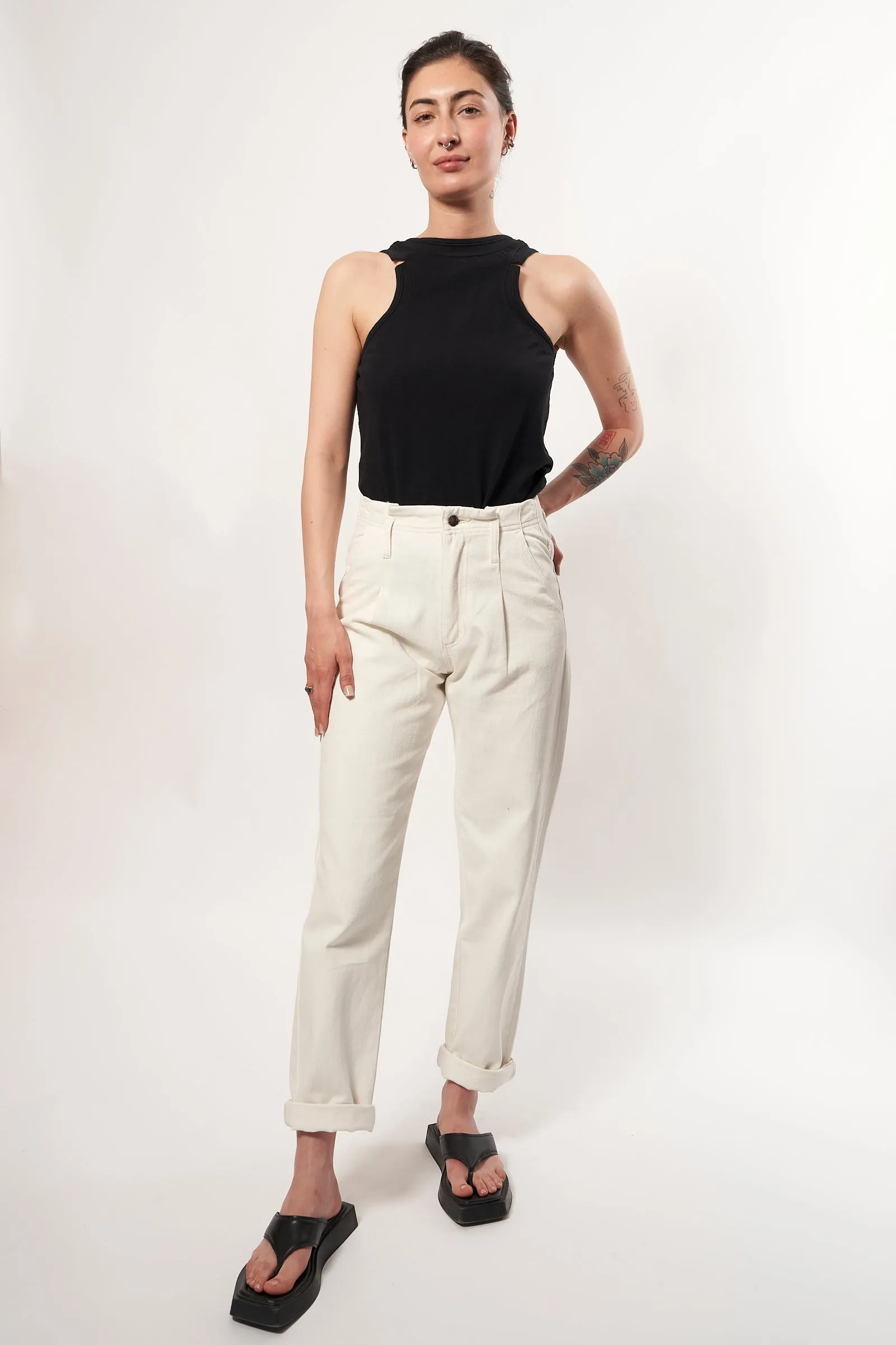 JANE CHAINS jeans - Écru
