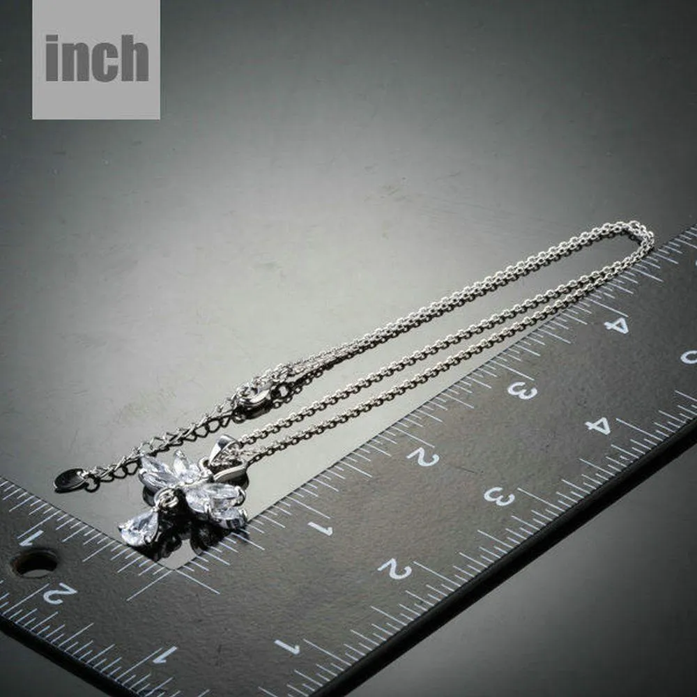 Love Cubic Zirconia Pendant Necklace KPN0127