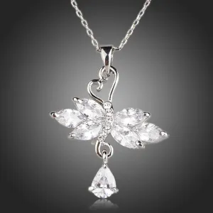 Love Cubic Zirconia Pendant Necklace KPN0127