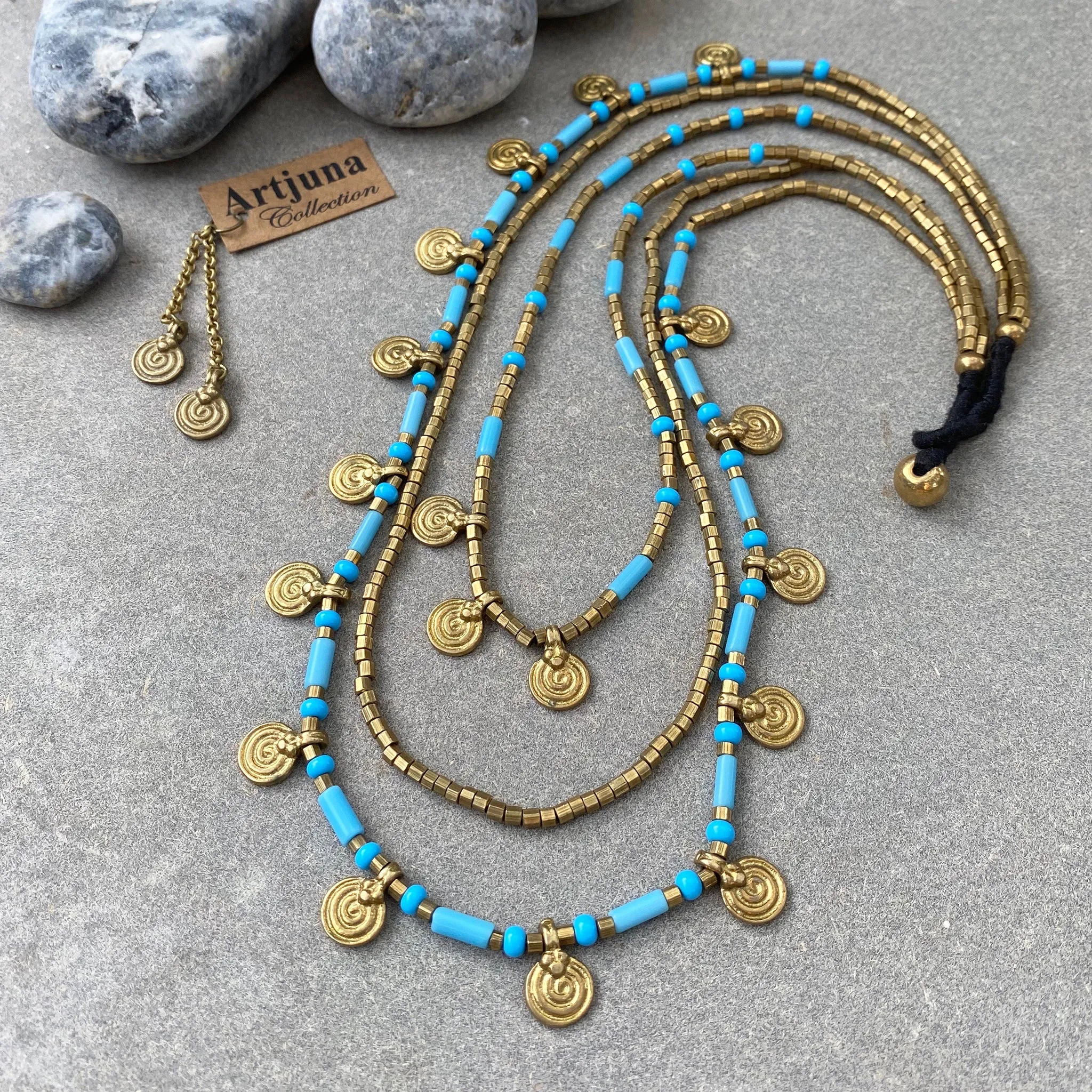 Mia Layered Necklace ☆Black☆