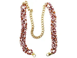 Multicolour Animal Printed Mask Chains