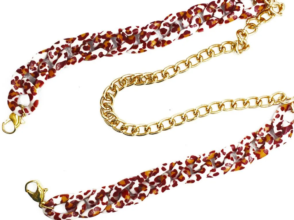 Multicolour Animal Printed Mask Chains