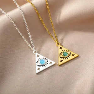 MYSTIC ALL-SEEING EVIL EYE NECKLACE