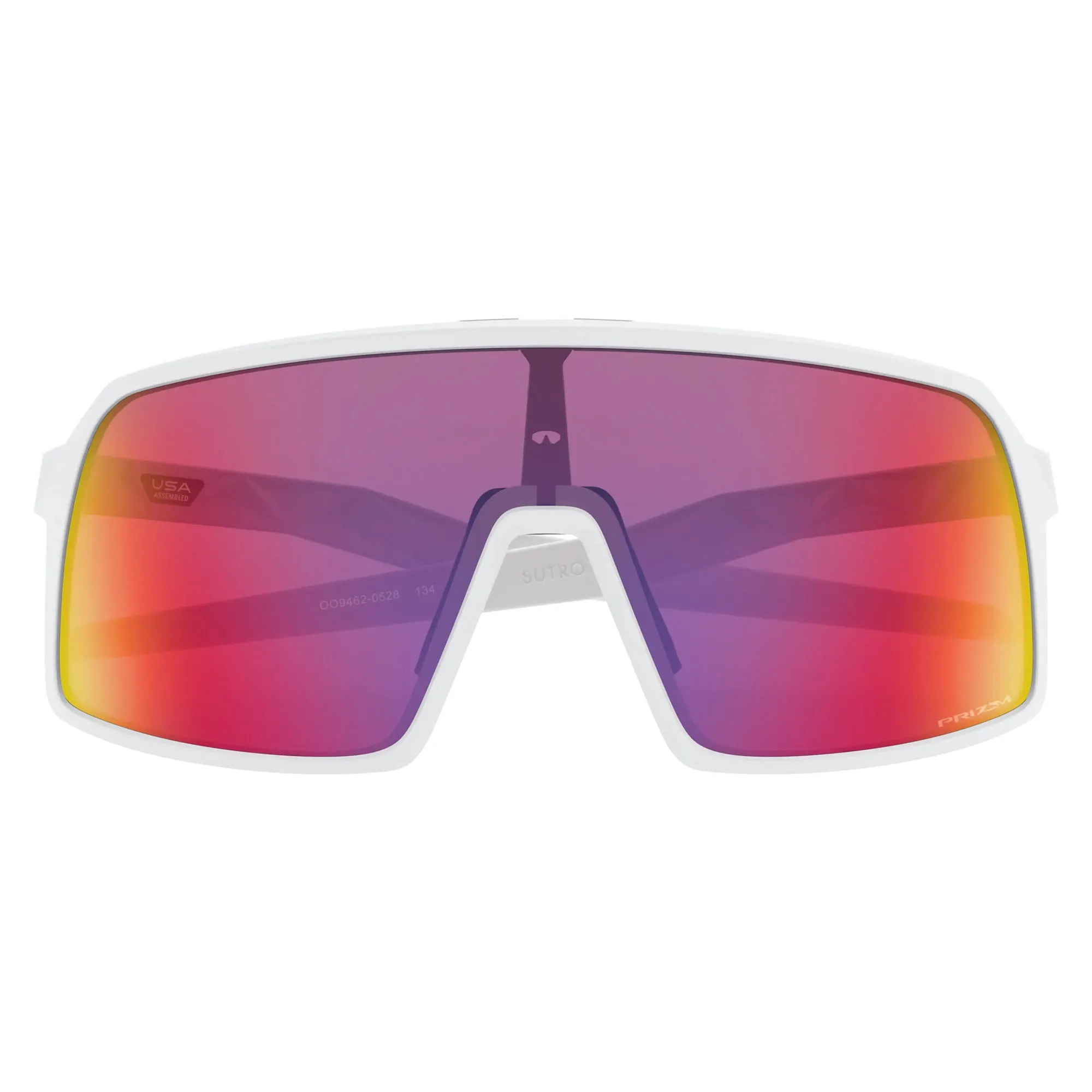 Oakley OO9462-0528 Sutro S Sunglasses Matte White Frame Prizm Road Lens
