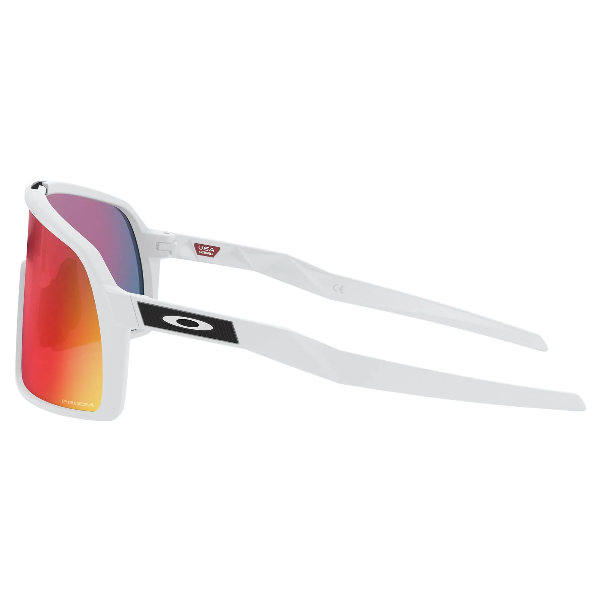 Oakley OO9462-0528 Sutro S Sunglasses Matte White Frame Prizm Road Lens