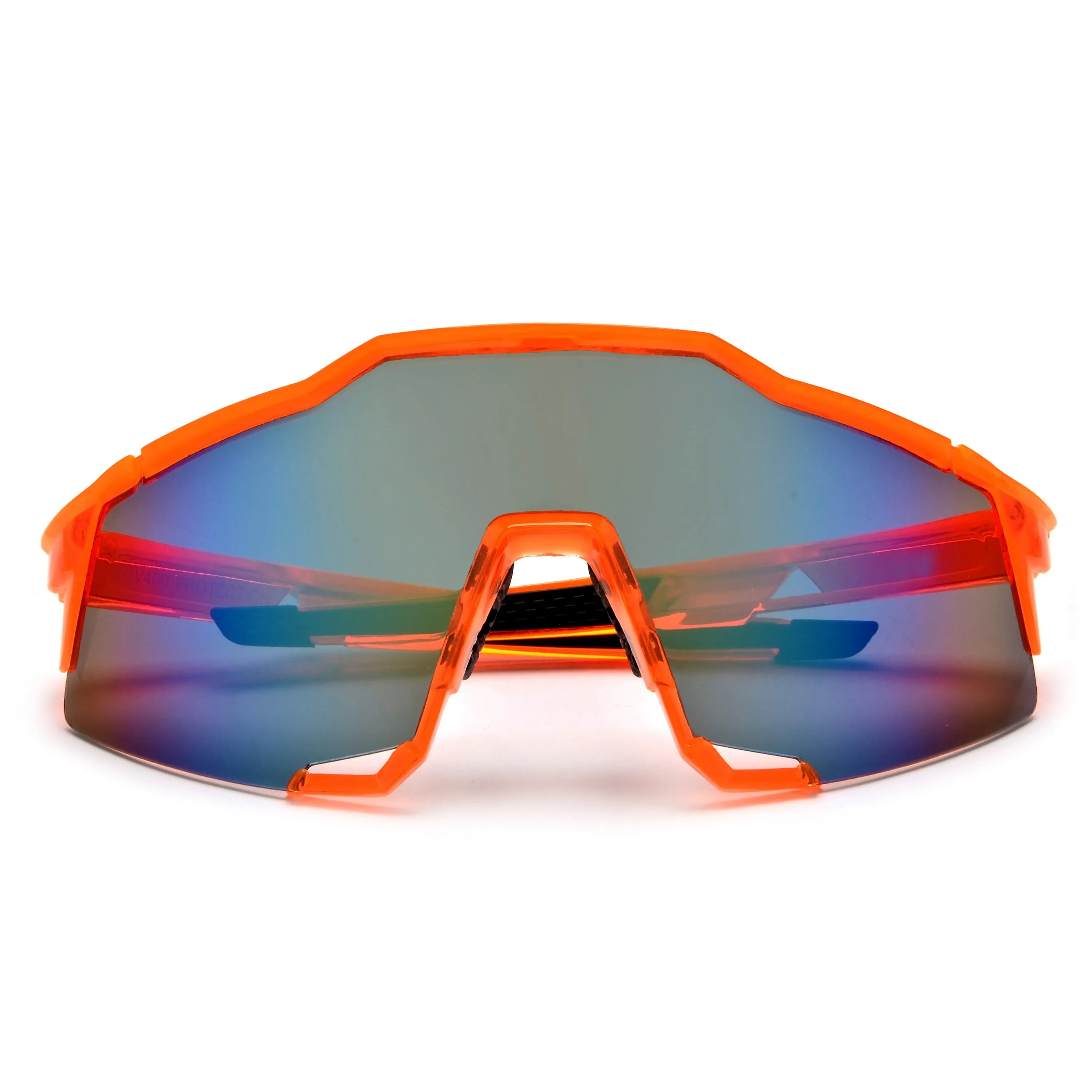 Oversize Full Coverage Active Sport Super Shield Sunglasses