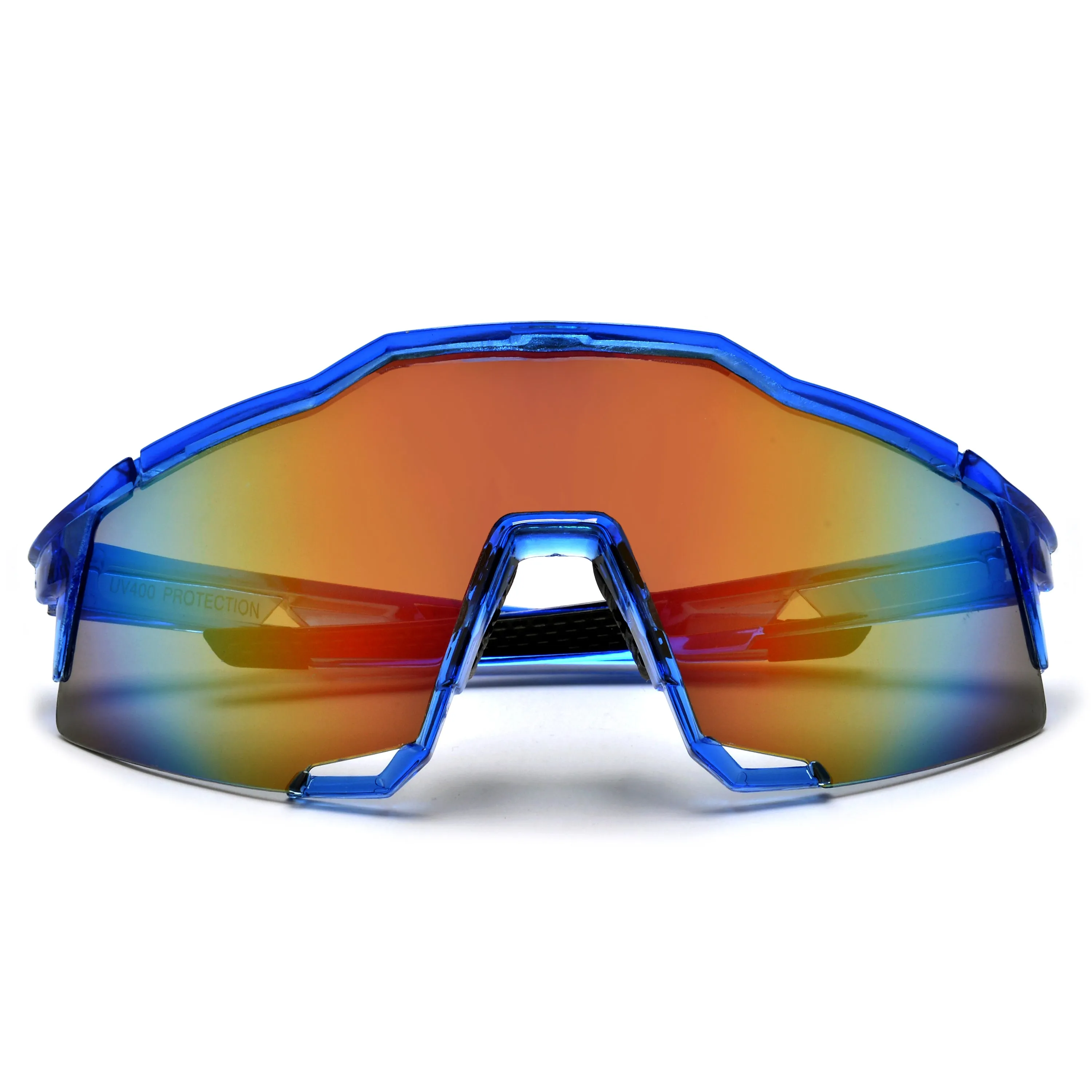 Oversize Full Coverage Active Sport Super Shield Sunglasses