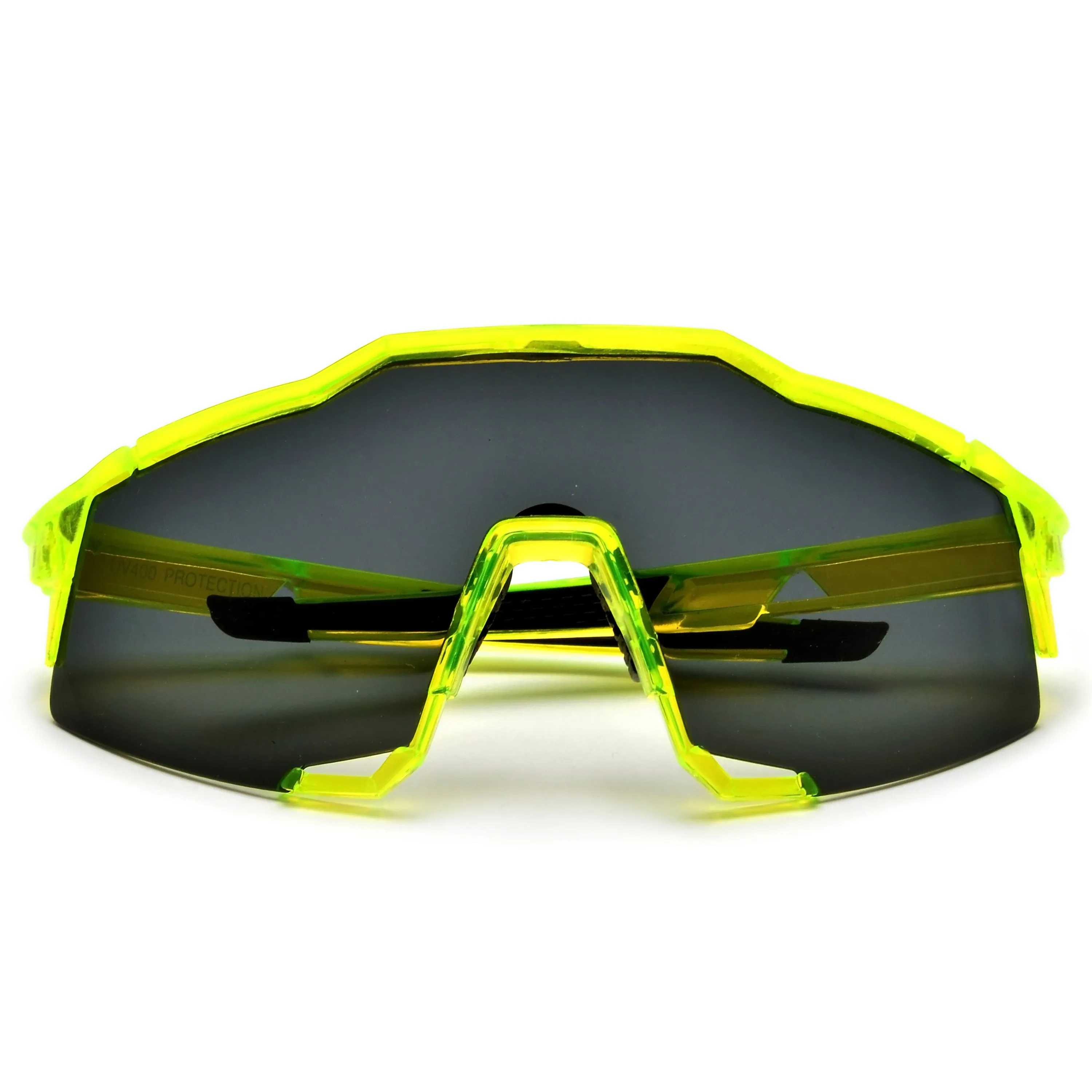 Oversize Full Coverage Active Sport Super Shield Sunglasses