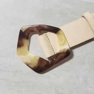 Pentagon Buckle Waist Belt
