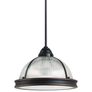 Pratt Street Prismatic Two Light Pendant