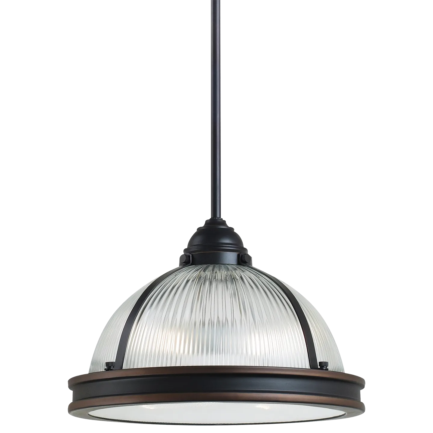 Pratt Street Prismatic Two Light Pendant