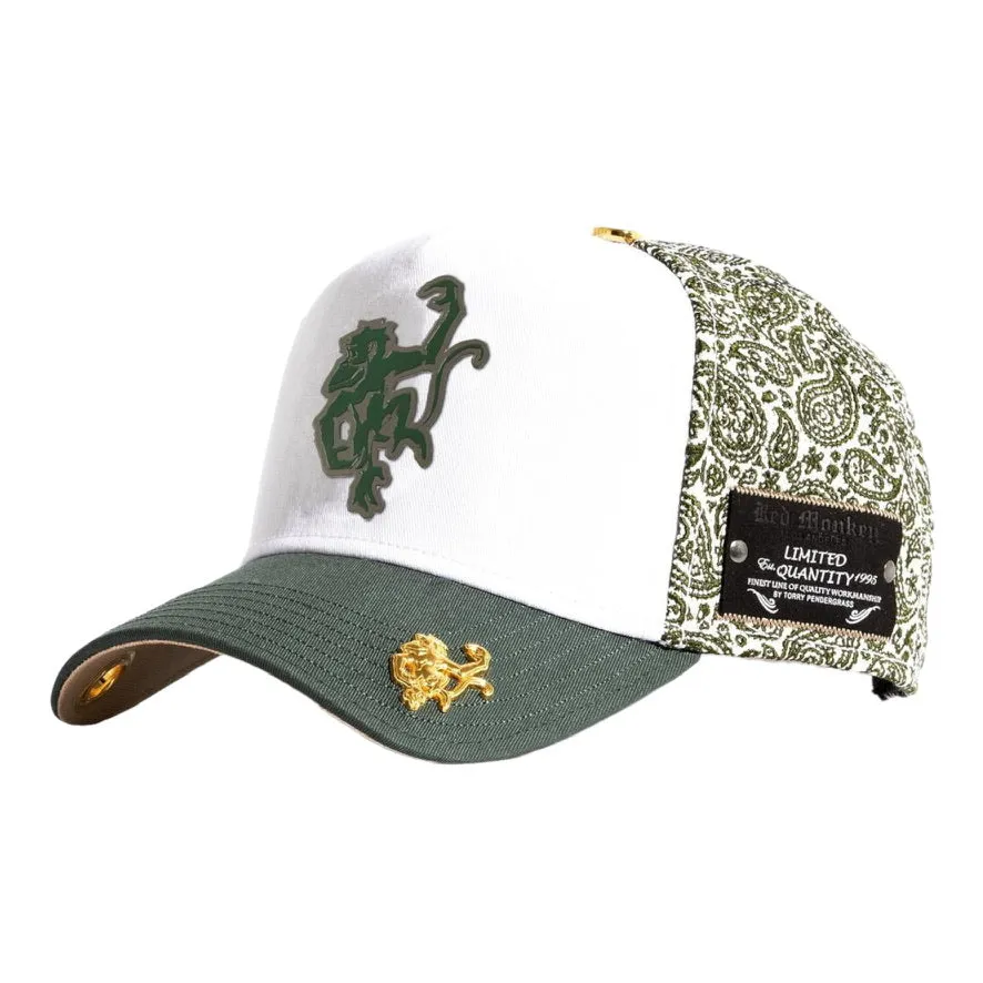 RED MONKEY: Bandana Logo Snapback