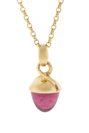 Rosa Tourmaline Mikado Bouquet Pendant