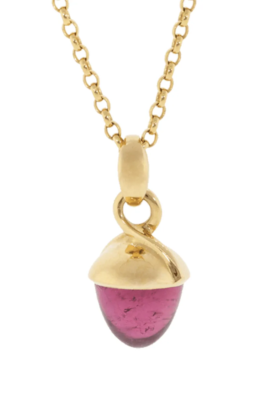 Rosa Tourmaline Mikado Bouquet Pendant