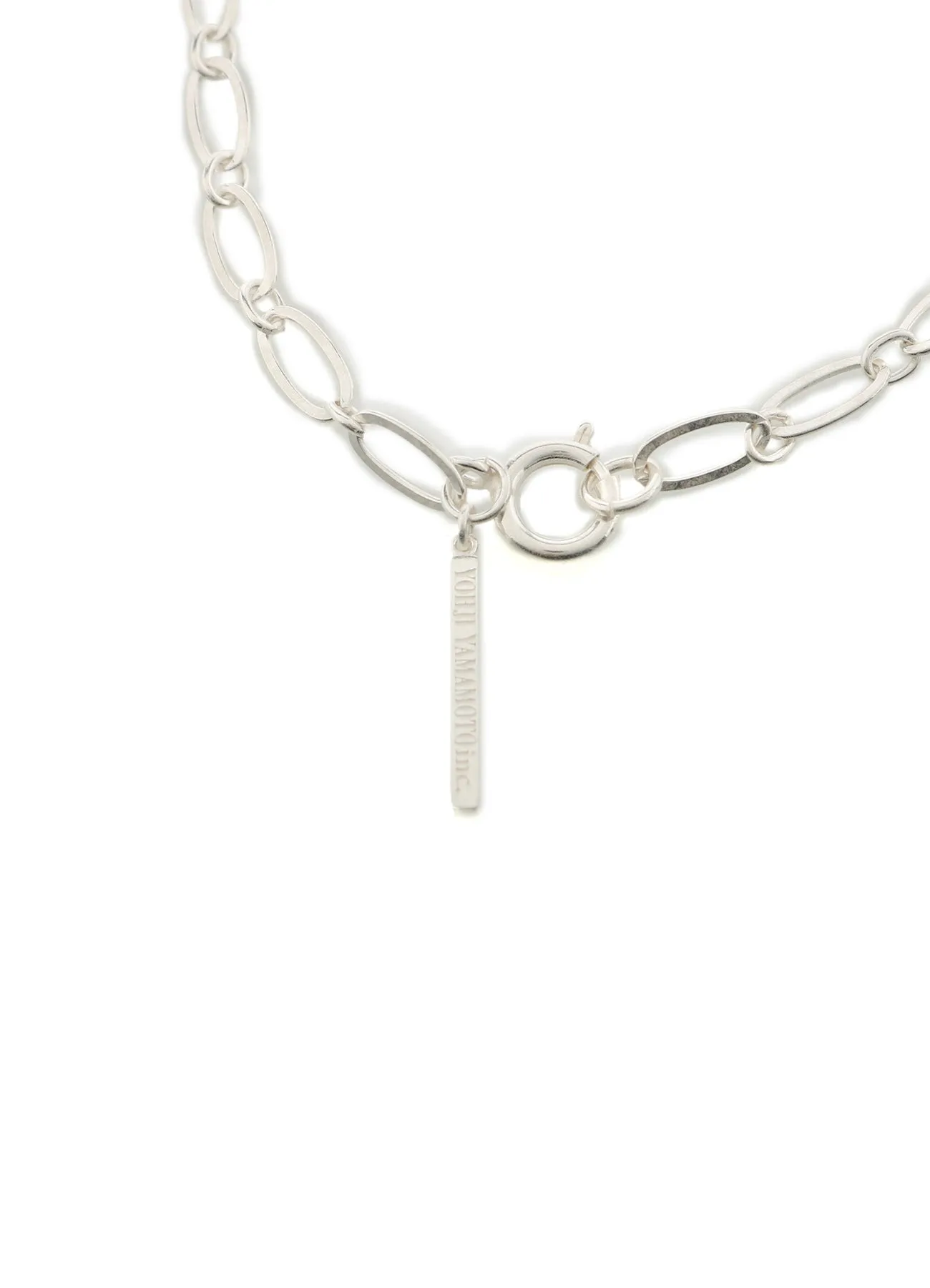 SAFETY PINS ONYX NECKLACE